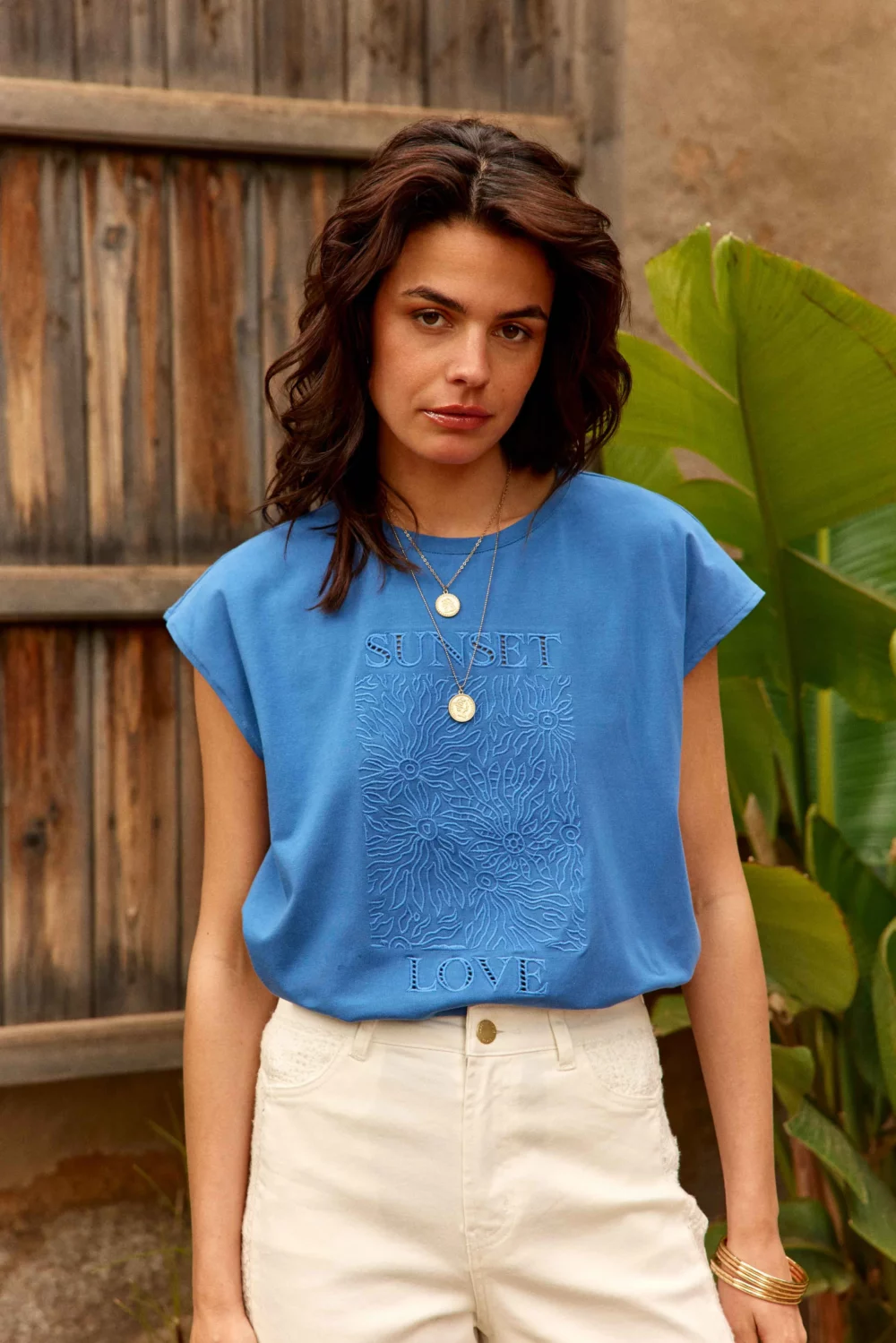 TUNSET T-SHIRT - BLUE