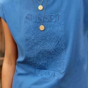 TUNSET T-SHIRT - BLUE