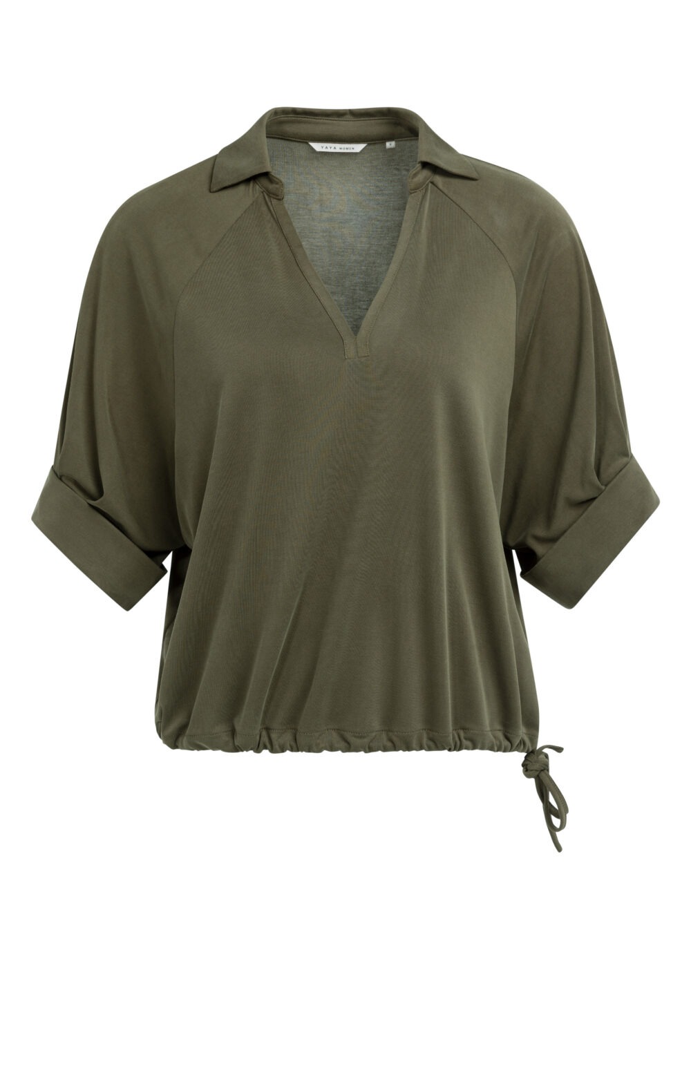JANNE TOP - ARMY GREEN