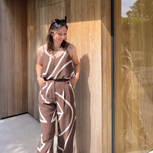 LIV TROUSERS - CHOCOLATE MARTINI BROWN