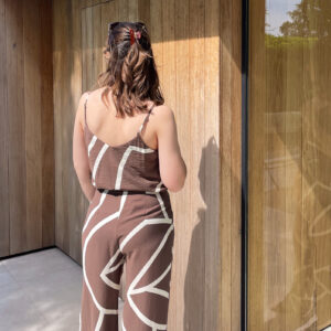 LIV TROUSERS - CHOCOLATE MARTINI BROWN