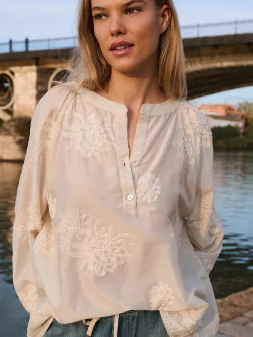 MONI BLOUSE - BEIGE