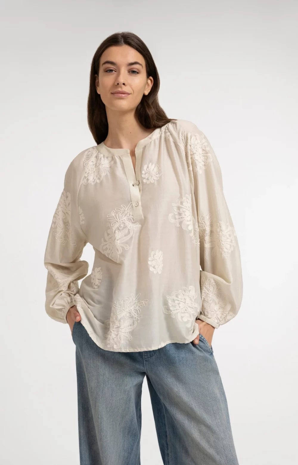MONI BLOUSE - BEIGE