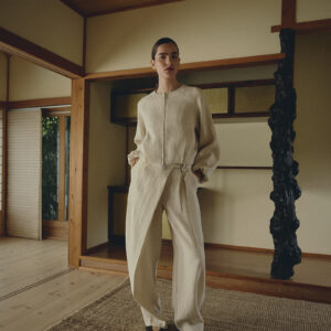 MSCHZein Esteriane Pants - Bleached sand