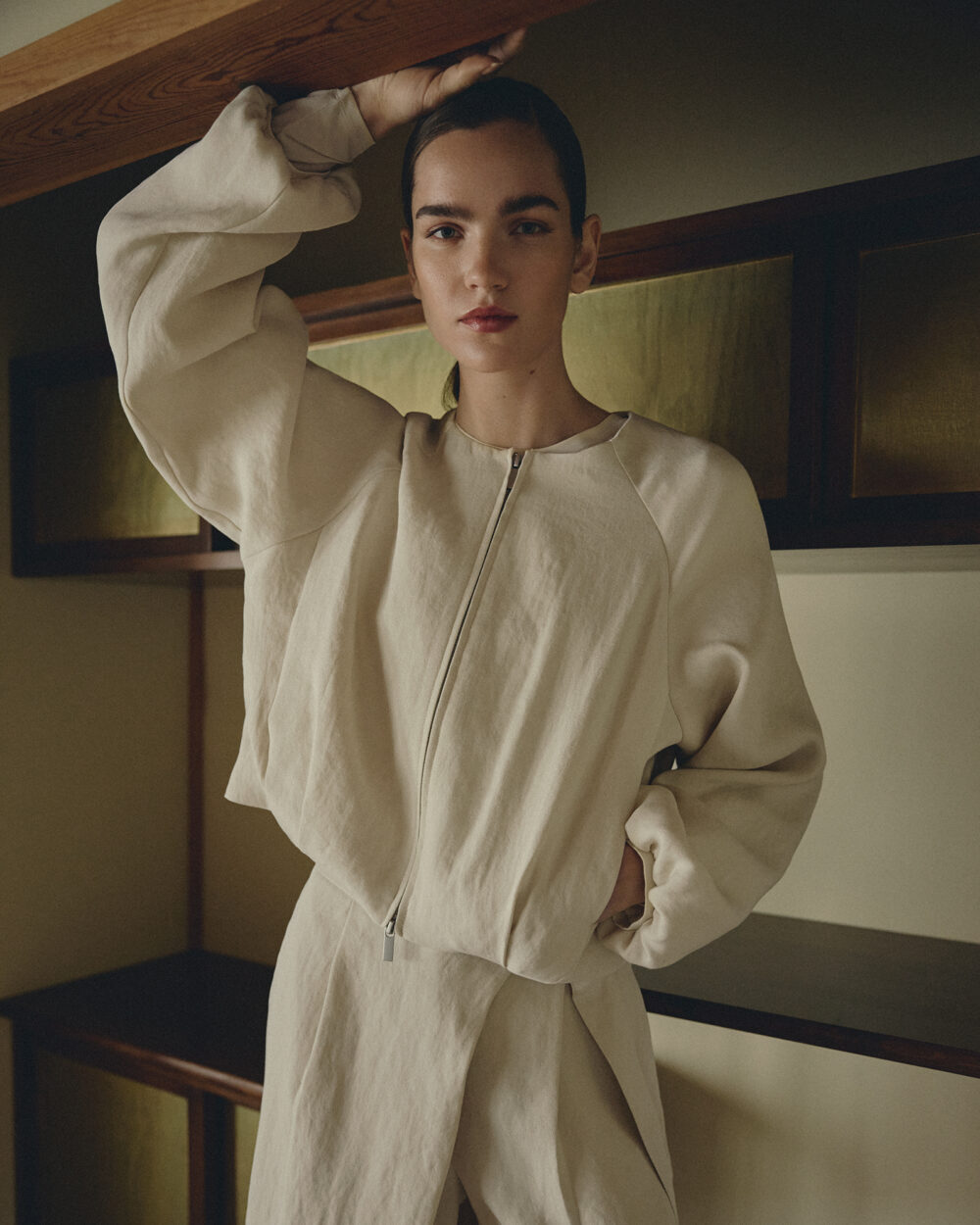 MSCHZein Esteriane Jacket - Bleached sand