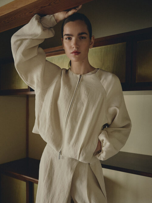 MSCHZein Esteriane Jacket - Bleached sand