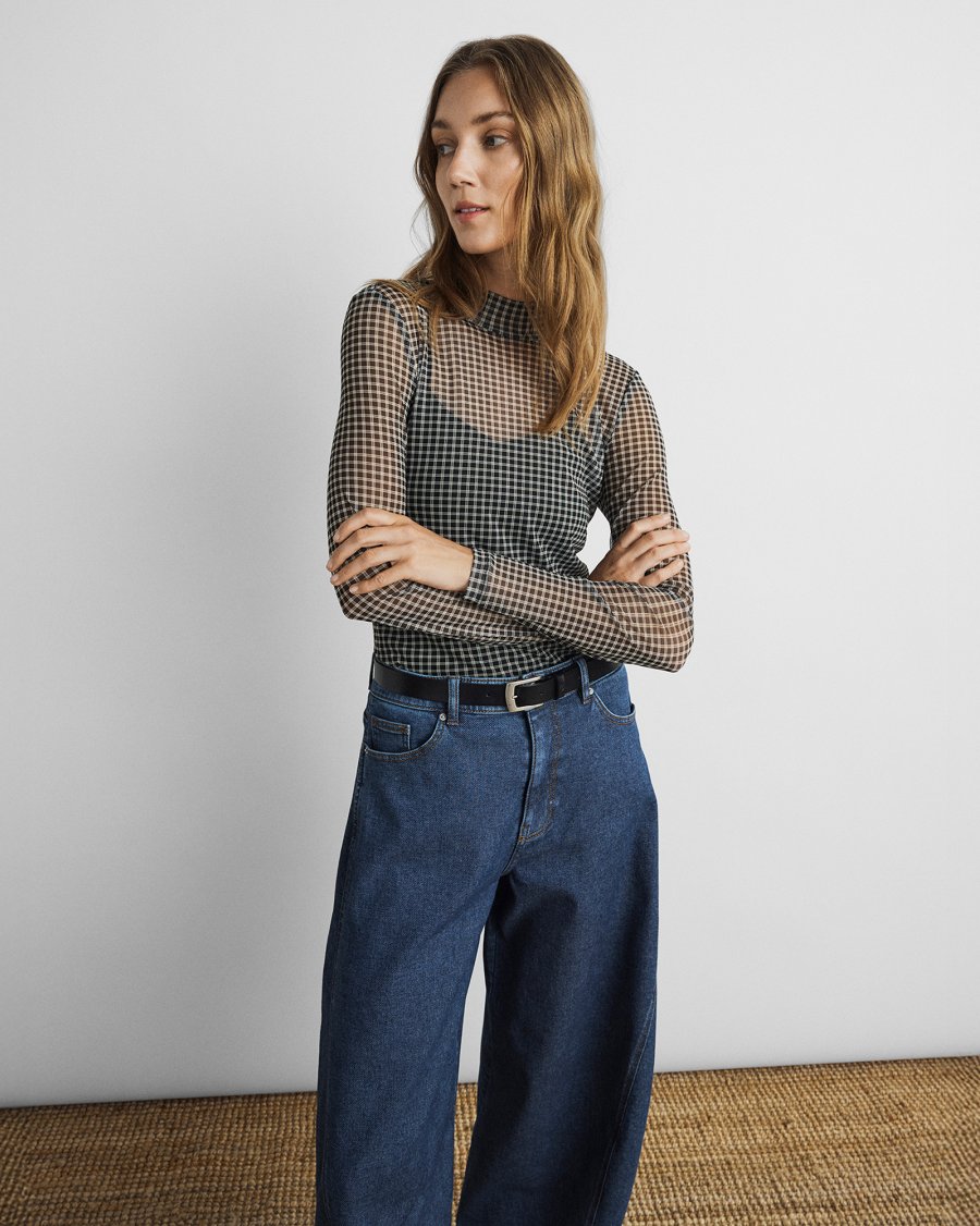 MSCHJANIE TOP - BLACK